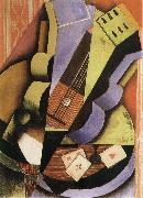 Juan Gris Three Playing card oil on canvas